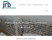 Tablet Screenshot of jrbpr.biz